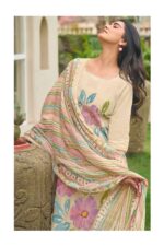 My Fashion Road Jay Vijay Krisha Designer Stylish Organdy Suit | 3251-C