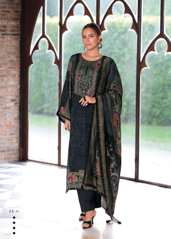 My Fashion Road Varsha Deewan E Khaas Digital Printed Modal Satin Suit | DK – 01
