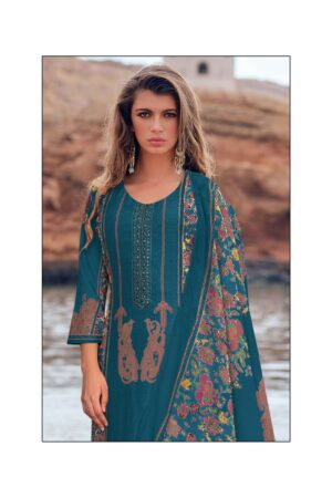 My Fashion Road Varsha Kamira Digital Printed Modal Satin Suit | KR-04