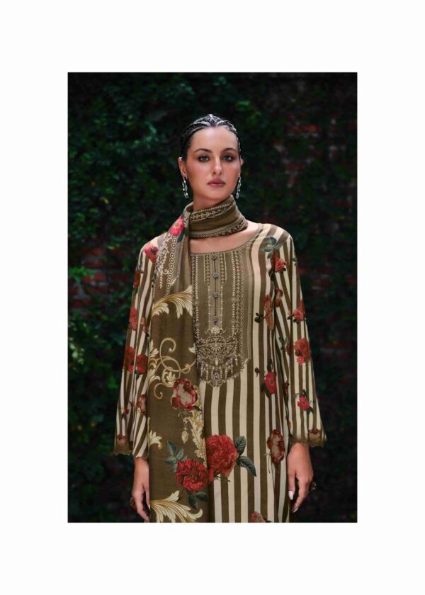 My Fashion Road Varsha Shabnam Digital Printed Fancy Muslin Ladies Suit | SB – 03