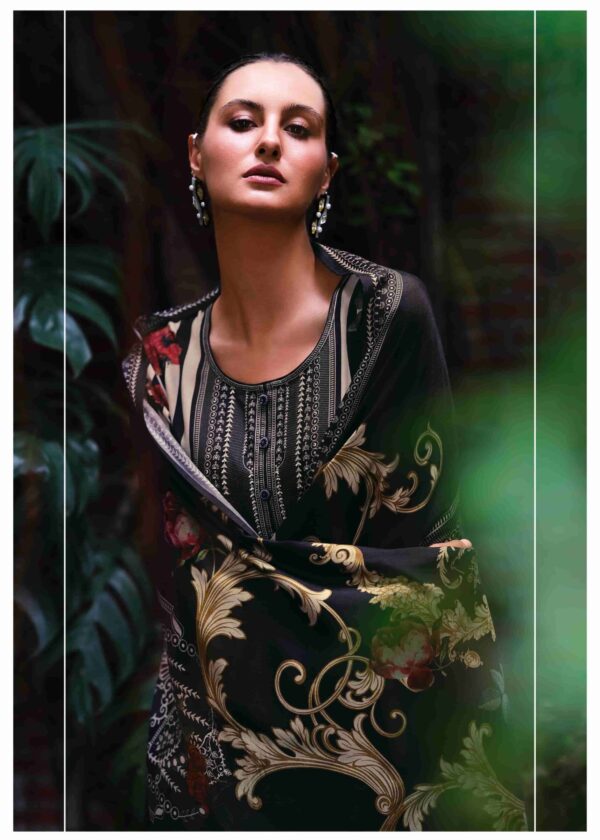 My Fashion Road Varsha Shabnam Digital Printed Fancy Muslin Ladies Suit | SB – 01