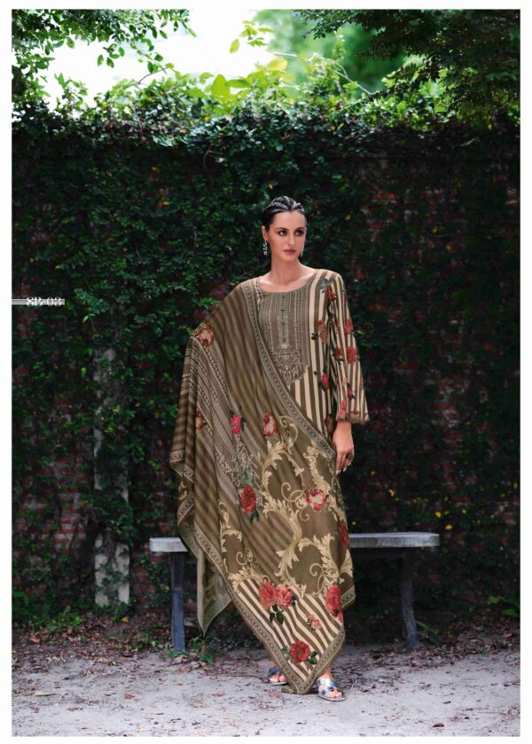 My Fashion Road Varsha Shabnam Digital Printed Fancy Muslin Ladies Suit | SB – 03