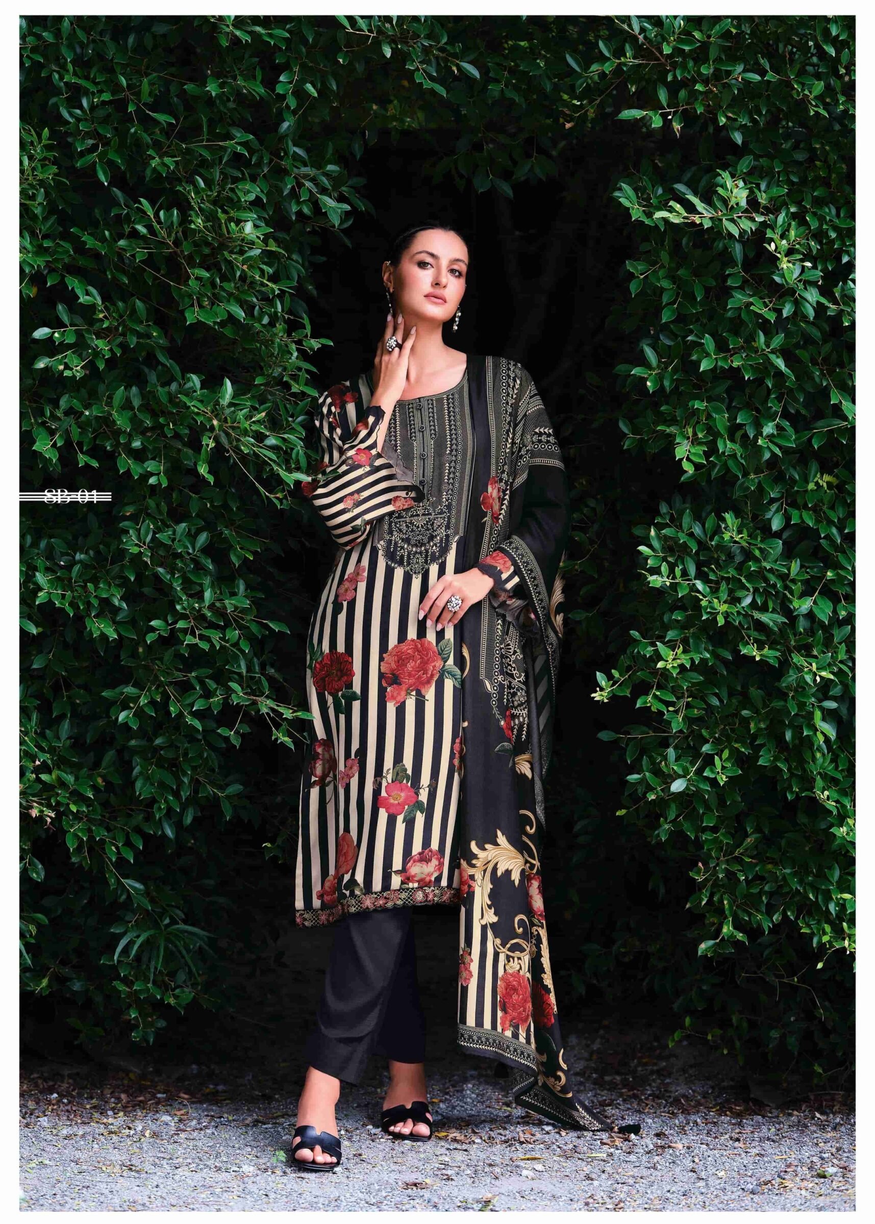 My Fashion Road Varsha Shabnam Digital Printed Fancy Muslin Ladies Suit | SB – 01 My Fashion Road Varsha Shabnam Digital Printed Fancy Muslin Ladies Suit | SB – 01