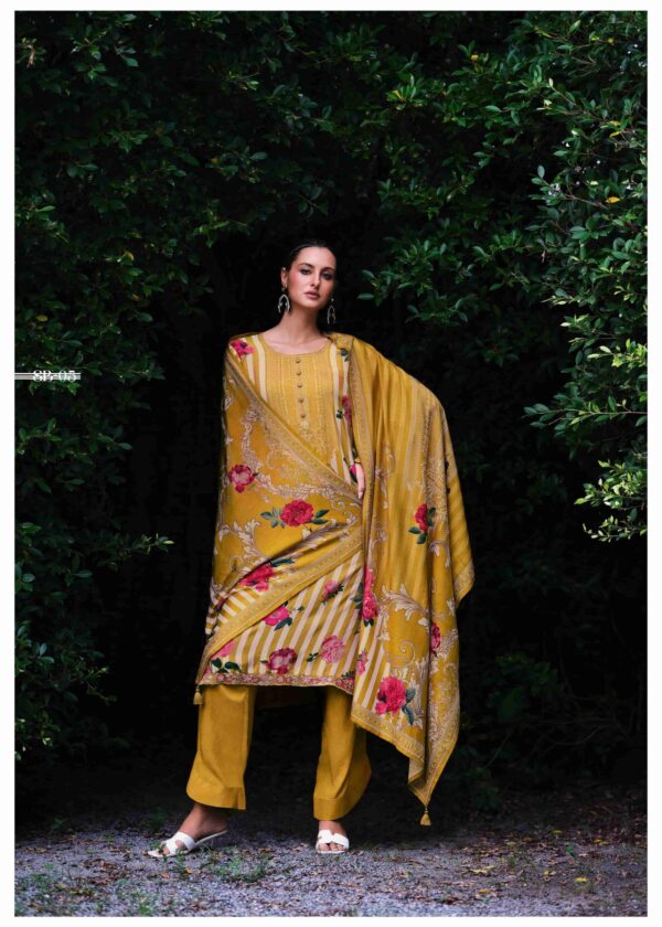 My Fashion Road Varsha Shabnam Digital Printed Fancy Muslin Ladies Suit | SB – 05