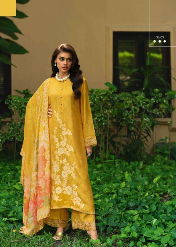 My Fashion Road Varsha Sunlight Designer Exclusive Muslin Suit | SL – 03