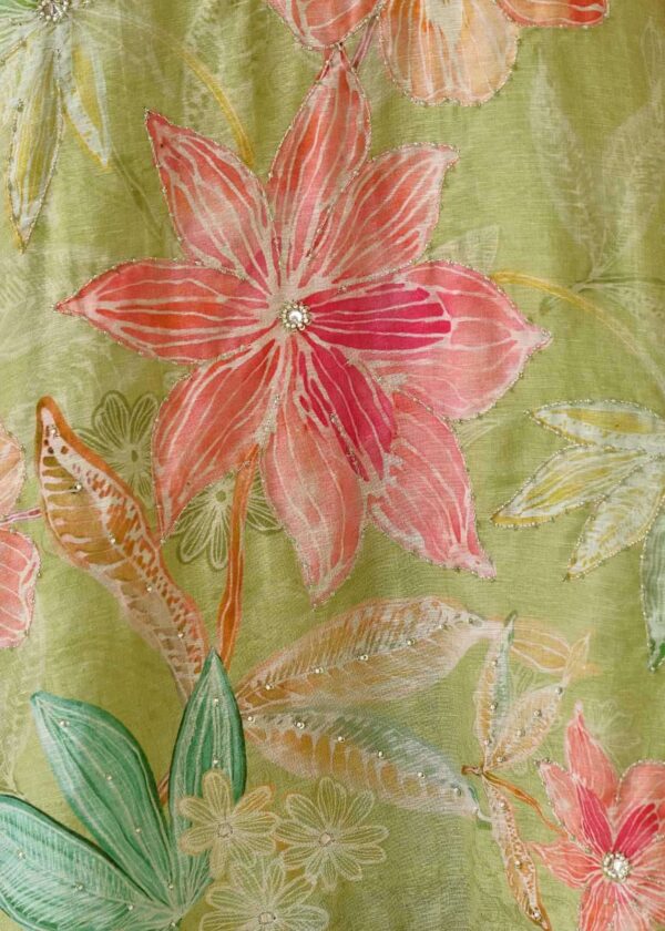 My Fashion Road Varsha Tulip Tales Fancy Linen Cotton Suit | TT-04
