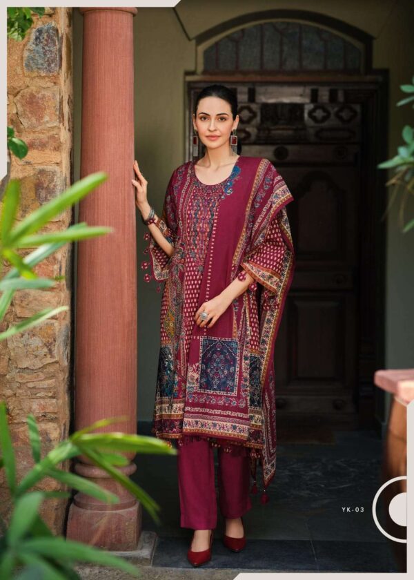 My Fashion Road Varsha Yamika Exclusive Fancy Cotton Ladies Suit | YK – 03