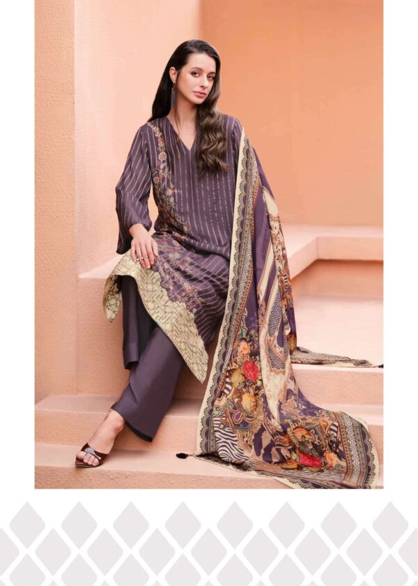 My Fashion Road Varsha Yasira Exclusive Fancy Muslin Suit | YS – 01