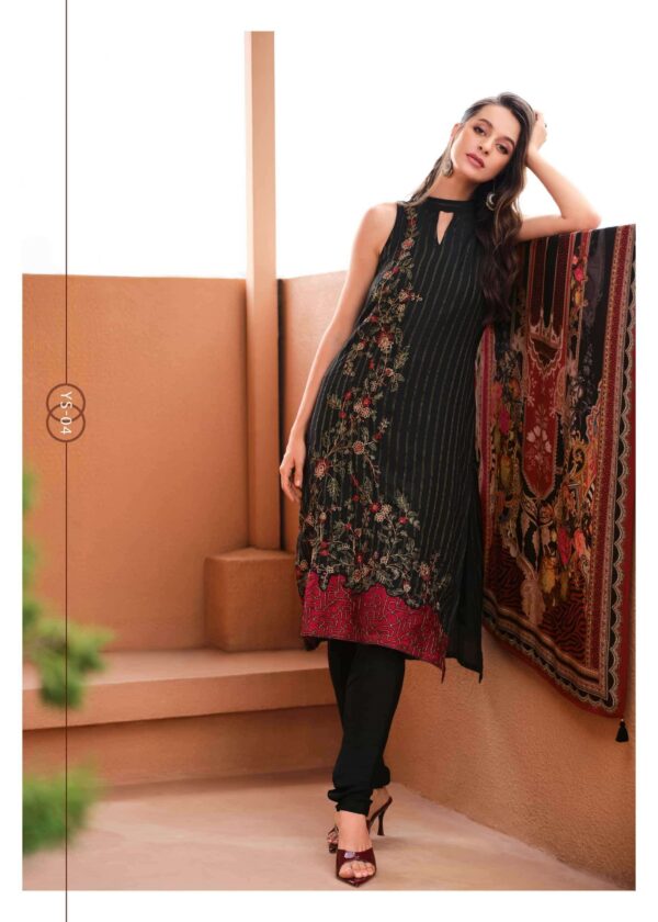 My Fashion Road Varsha Yasira Exclusive Fancy Muslin Suit | YS – 04