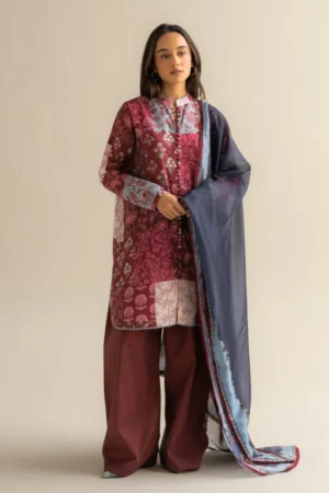 My Fashion Road Coco Prints by Zara Shahjahan Vol 3 Unstitched Lawn 2025 | 5A