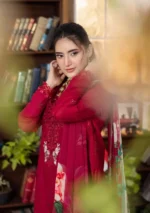 My Fashion Road Elaf Chikankari With Chiffon Latest Unstitched Collection 2025 EEC-4A Rubelet My Fashion Road Elaf Chikankari With Chiffon Latest Unstitched Collection 2025 EEC-4A Rubelet
