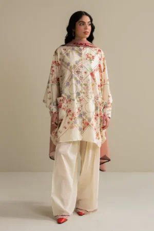 My Fashion Road Coco Prints by Zara Shahjahan Vol 3 Unstitched Lawn 2025 | 9A