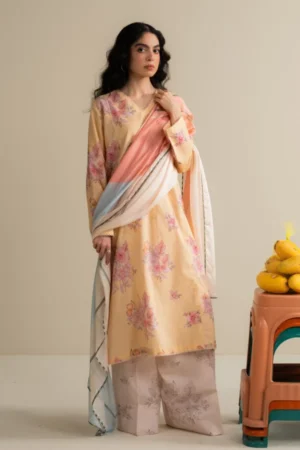 My Fashion Road Coco Prints by Zara Shahjahan Vol 3 Unstitched Lawn 2025 | 1B