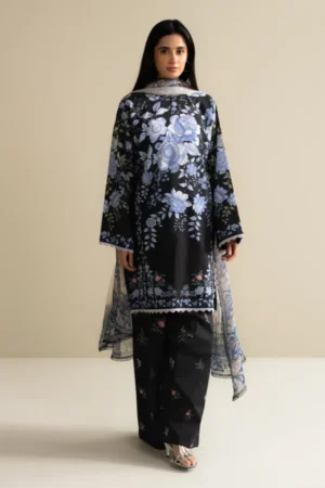 My Fashion Road Coco Prints by Zara Shahjahan Vol 3 Unstitched Lawn 2025 | 10B