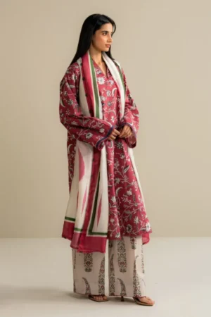 My Fashion Road Coco Prints by Zara Shahjahan Vol 3 Unstitched Lawn 2025 | 7A