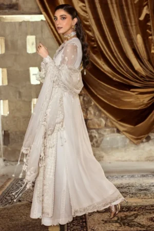 My Fashion Road Qalamkar Chiffon Unstitched Collection 2025 | WC-03