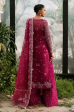 My Fashion Road Afrozeh La Fuchsia Lawn Party Unstitched Collection 2025 | Rowan