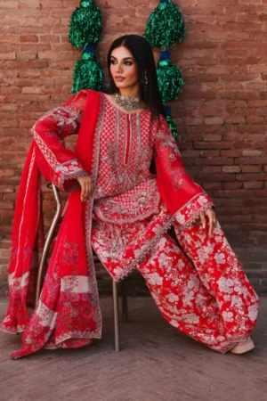 My Fashion Road Charizma Vasal Luxury Chiffon Unstitched Collection 2025 | VSL25-16