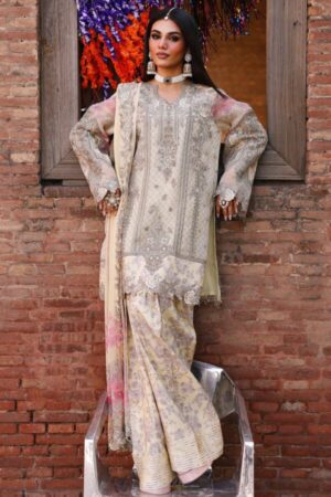 My Fashion Road Charizma Vasal Luxury Chiffon Unstitched Collection 2025 | VSL25-21