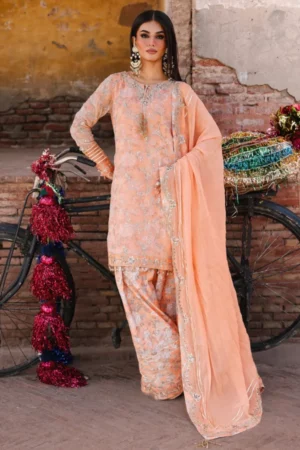 My Fashion Road Charizma Vasal Luxury Chiffon Unstitched Collection 2025 | VSL25-19
