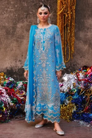 My Fashion Road Charizma Vasal Luxury Chiffon Unstitched Collection 2025 | VSL25-20