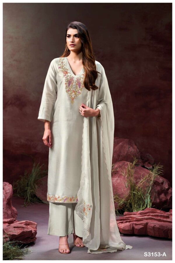 My Fashion Road Ganga Fashion Amvi Exclusive Fancy Ladies Suit | S3153-A