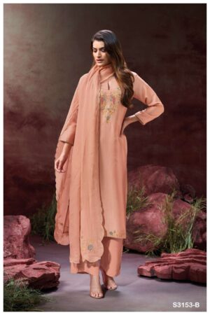 My Fashion Road Ganga Fashion Amvi Exclusive Fancy Ladies Suit | S3153-B