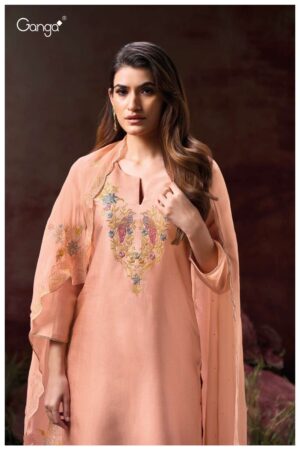 My Fashion Road Ganga Fashion Amvi Exclusive Fancy Ladies Suit | S3153-B