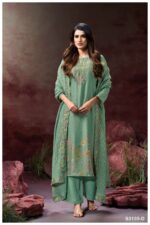 My Fashion Road Ganga Fashion Berkley Pure Bemberg Silk Exclusive Suit | S3135-D