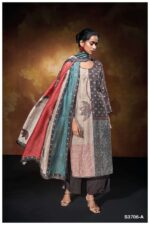 My Fashion Road Ganga Fashion Blythe Pure Bemberg Silk Latest Suit | S3706-A My Fashion Road Ganga Fashion Blythe Pure Bemberg Silk Latest Suit | S3706-A