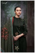 My Fashion Road Ganga Fashion Bryssia Cotton Satin Ladies Dress | S3784 – A