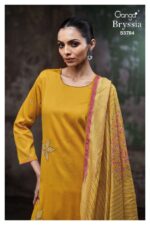 My Fashion Road Ganga Fashion Bryssia Cotton Satin Ladies Dress | S3784 – C