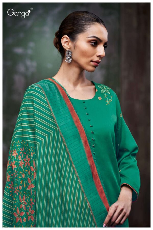 My Fashion Road Ganga Fashion Bryssia Cotton Satin Ladies Dress | S3784 – D