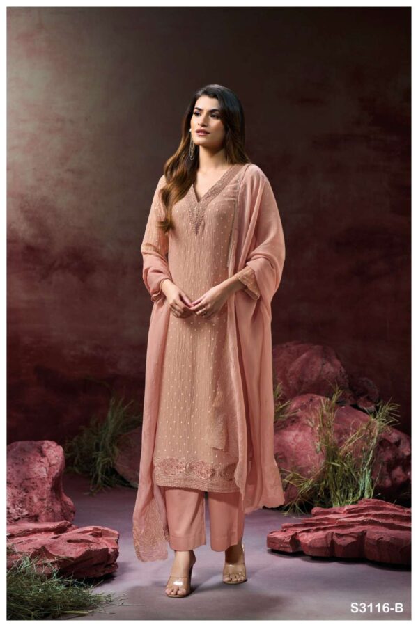 My Fashion Road Ganga Fashion Eari Exclusive Fancy Ladies Suit | S3116 – B