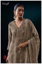 My Fashion Road Ganga Fashion Genie Pure Bemberg Silk Exclusive Suit | S3133 – A