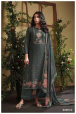 My Fashion Road Ganga Fashion Giva Designer Russian Silk Suit | S3810 – D