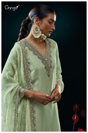 My Fashion Road Ganga Fashion Grizela Exclusive Style Designs Ladies Suit | S3145-B