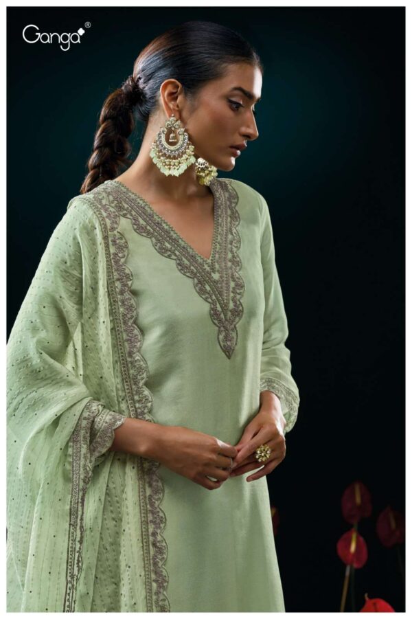 My Fashion Road Ganga Fashion Grizela Exclusive Style Designs Ladies Suit | S3145-B