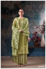 My Fashion Road Ganga Fashion Haisley Designer Silk Jacquard Latest Suit | S3729-B