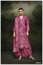 My Fashion Road Ganga Fashion Hudaifa Premium Style Russian Silk Suit | S3860-B