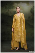 My Fashion Road Ganga Fashion Hudaifa Premium Style Russian Silk Suit | S3860-A