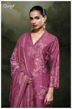 My Fashion Road Ganga Fashion Hudaifa Premium Style Russian Silk Suit | S3860-B