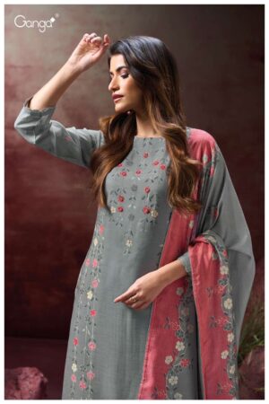 My Fashion Road Ganga Fashion Krisa Exclusive Fancy Ladies Suit | S3140-D