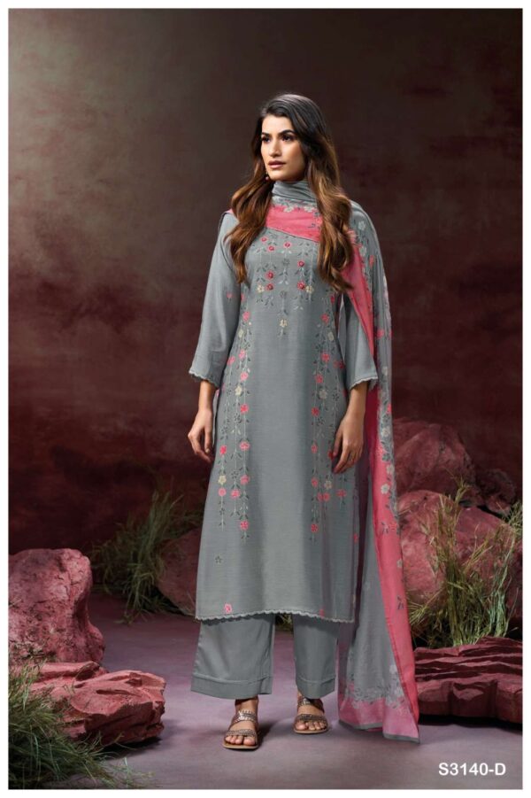 My Fashion Road Ganga Fashion Krisa Exclusive Fancy Ladies Suit | S3140-D