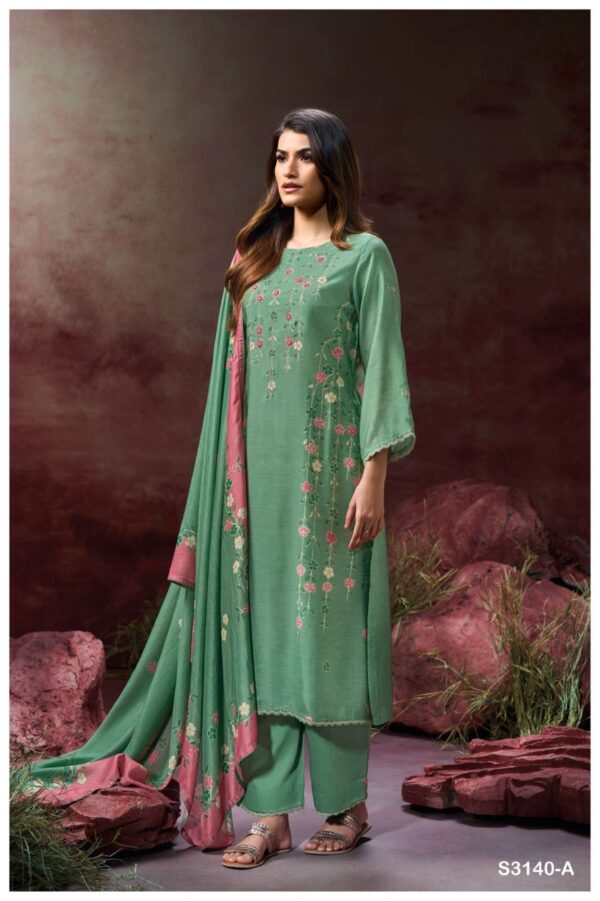 My Fashion Road Ganga Fashion Krisa Exclusive Fancy Ladies Suit | S3140-A