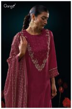 My Fashion Road Ganga Fashion Lillias Partywear Style Designer Silk Suit | S3169 – B My Fashion Road Ganga Fashion Lillias Partywear Style Designer Silk Suit | S3169 – B