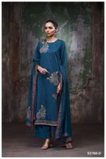 My Fashion Road Ganga Fashion Lulia Fancy Cotton Satin Ladies Dress | S3768 – D My Fashion Road Ganga Fashion Lulia Fancy Cotton Satin Ladies Dress | S3768 – D