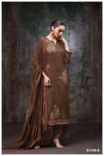 My Fashion Road Ganga Fashion Lulia Fancy Cotton Satin Ladies Dress | S3768 – B