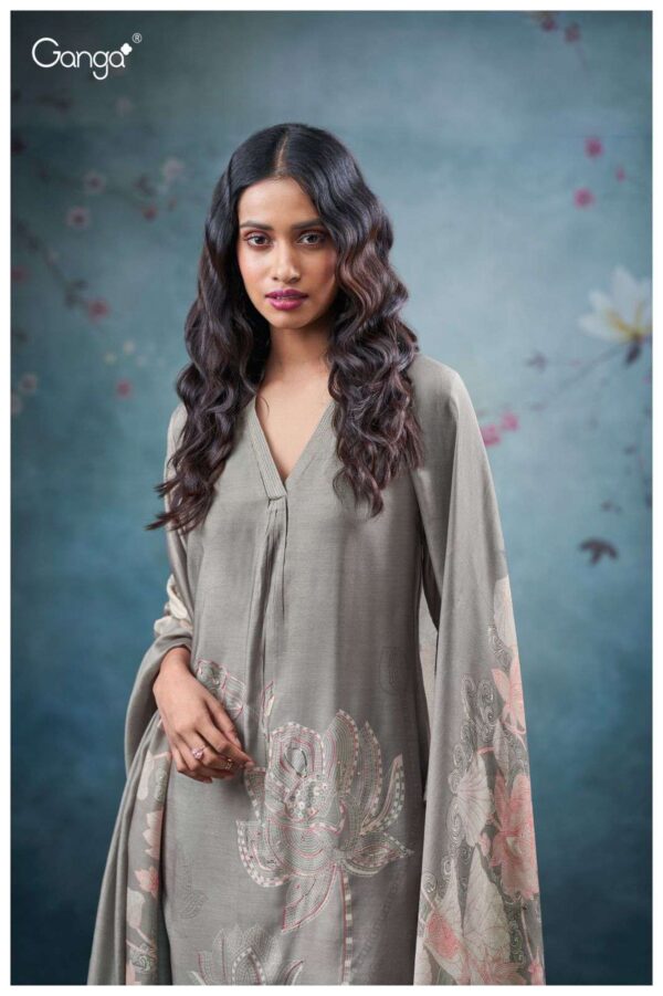 My Fashion Road Ganga Fashion Qirat Fancy Silk Latest Suit | S3665 – A