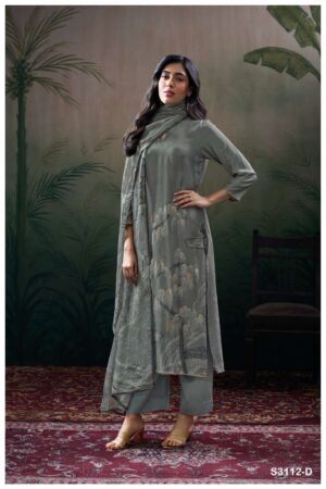 My Fashion Road Ganga Fashion Tansi Exclusive Fancy Silk Ladies Suit | S3112 – D